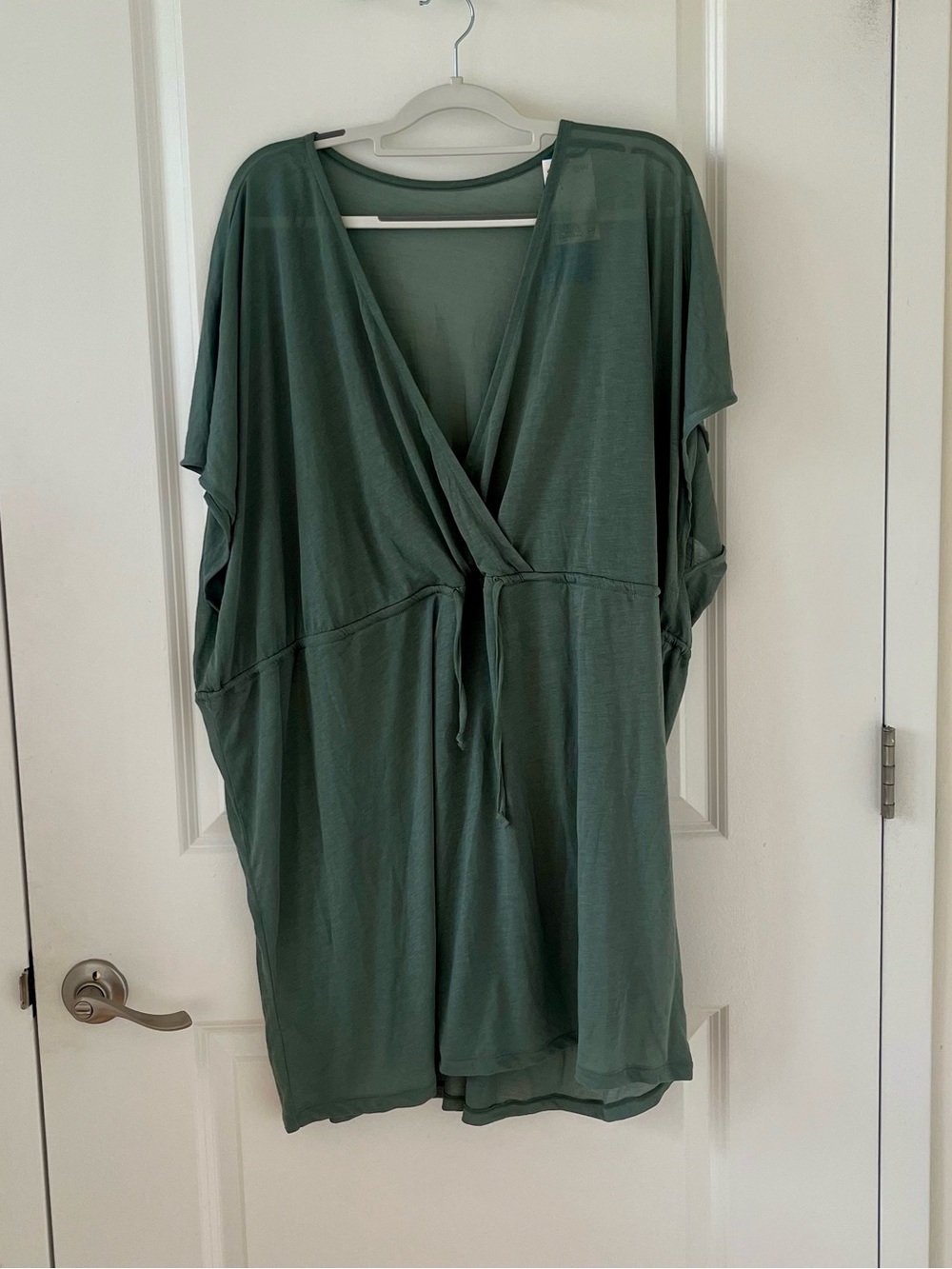 H&M Green Wrap-Style Short Dress / Tunic